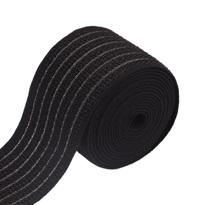 6cm Black Velcro Elastic Panels