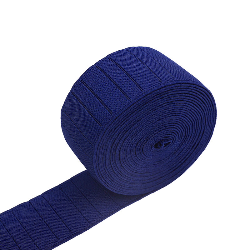 5cm Navy Jacquard Elastic
