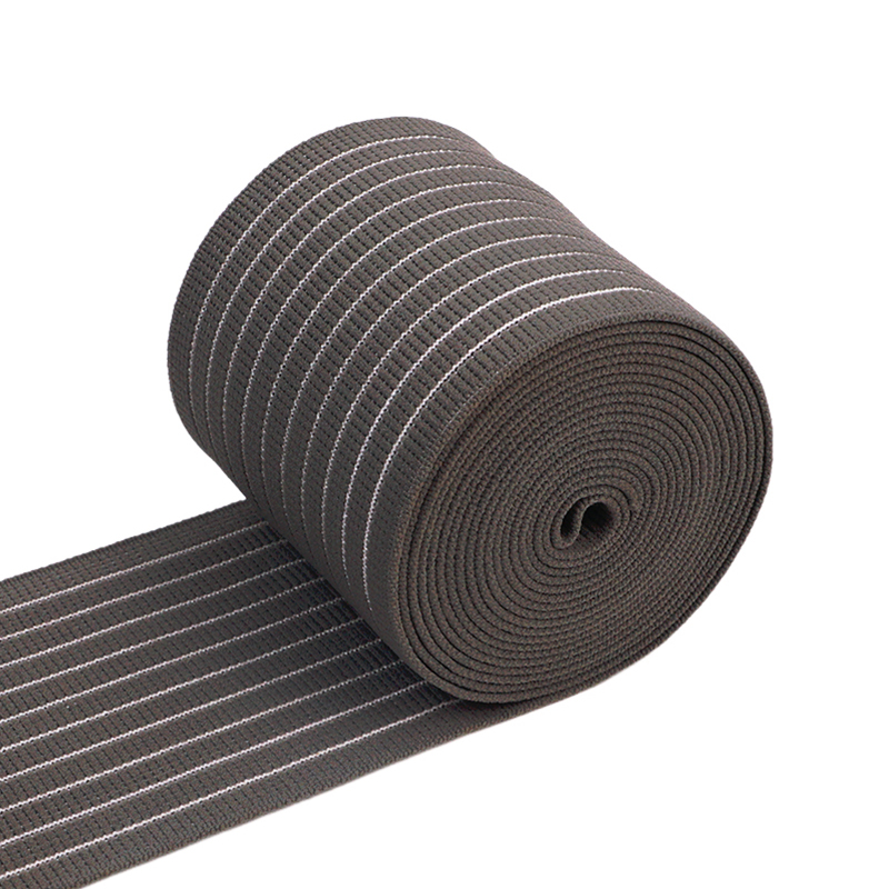 8cm Dark Grey Woven Elastic Panels