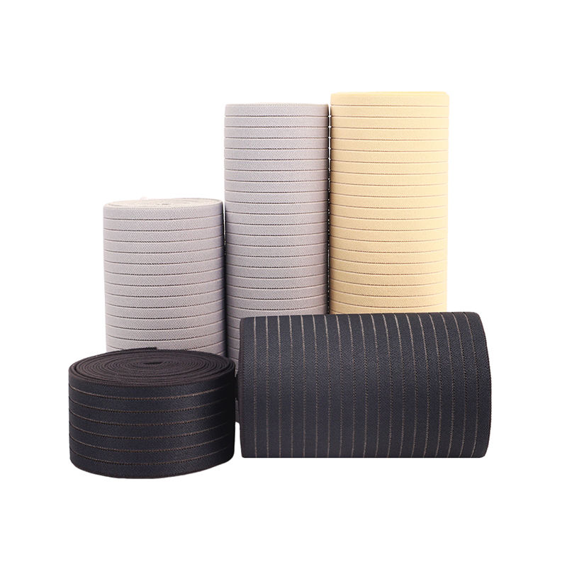 10 Inch Grey Woven Elastic Panels